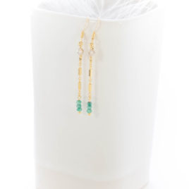 Boucles d’oreilles Géomme
