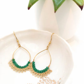 Boucles d’oreilles Créoles Déesse