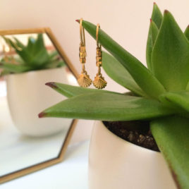 Boucles d’oreilles Coquillage